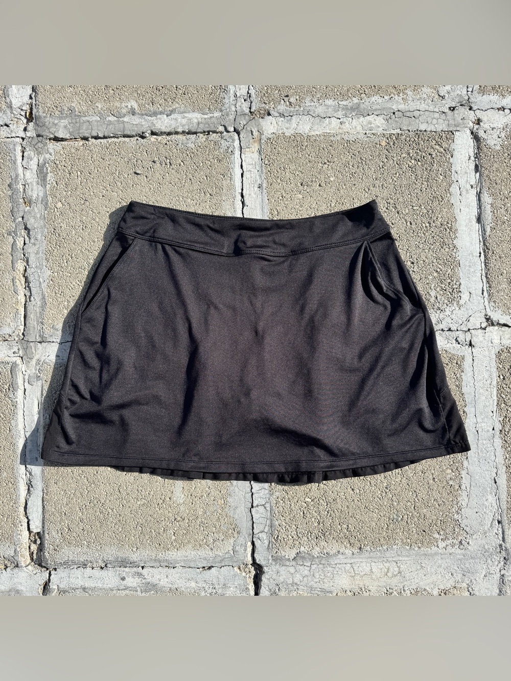 Black Athletic Skort